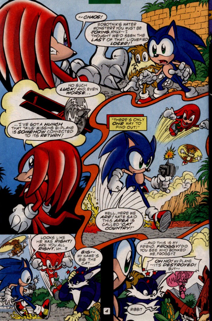 Sonic - Archie Adventure Series June 2000 Page 4